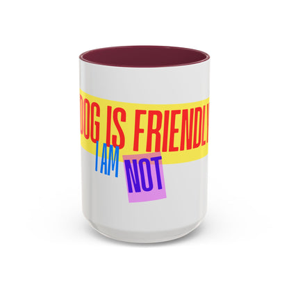 Funny Dog Mug, Dog Humor Mug, Dog Dad Mug, Dog Coffee Cup, Sarcastic Coffee Cup, Antisocial Gift, Homebody Present