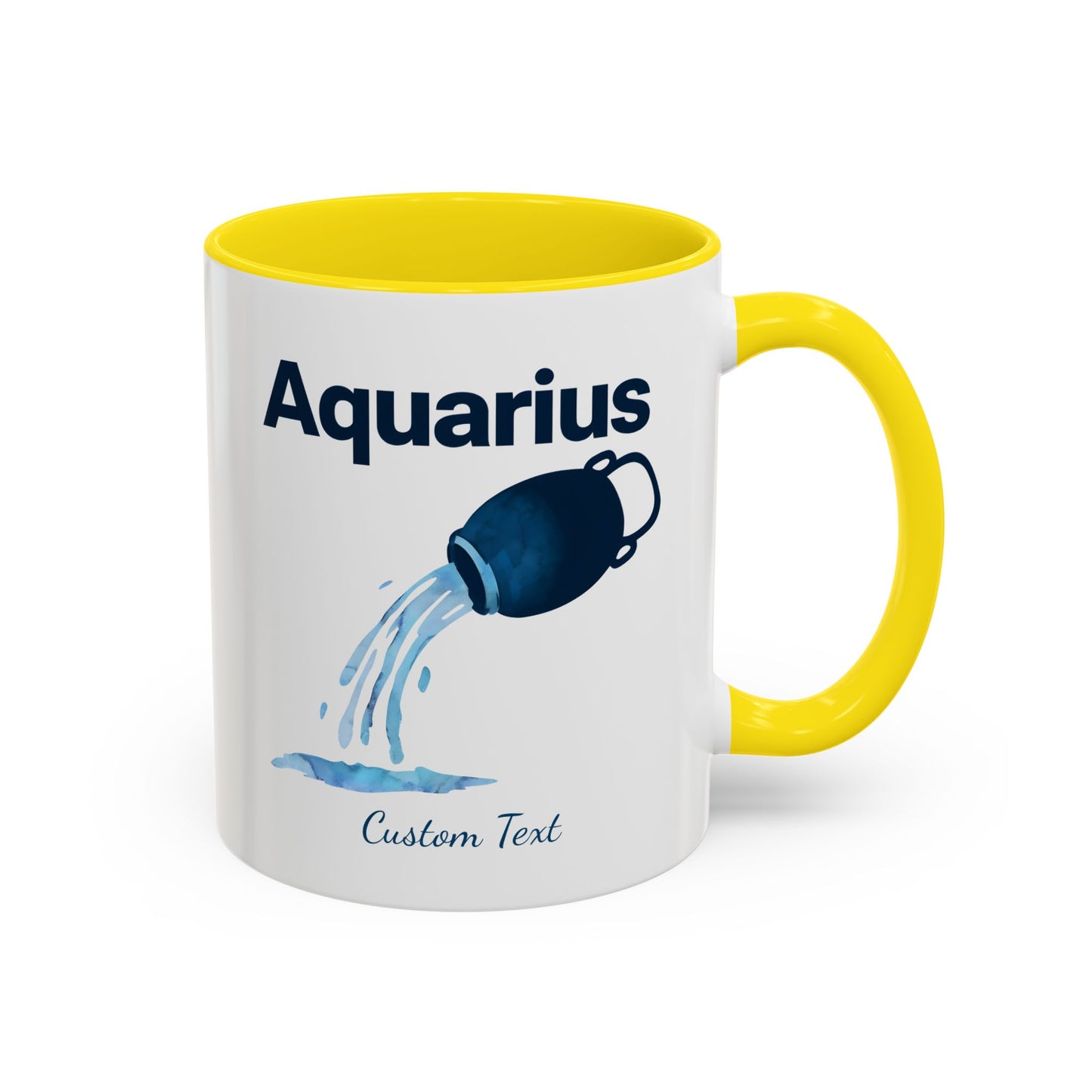 Personalized Aquarius Coffee Mug, Astrology Mug, Star Sign Mug, Zodiac Gift, Aquarius Lover, Custom Mug