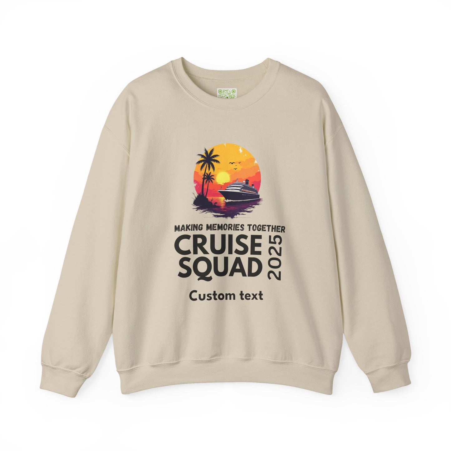 Personalized Cruise Squad 2025 Sweatshirt, 2025 Cruise Sweatshirt, Family Cruise Sweatshirt, Custom Cruise Apparel, Cruise Gifts