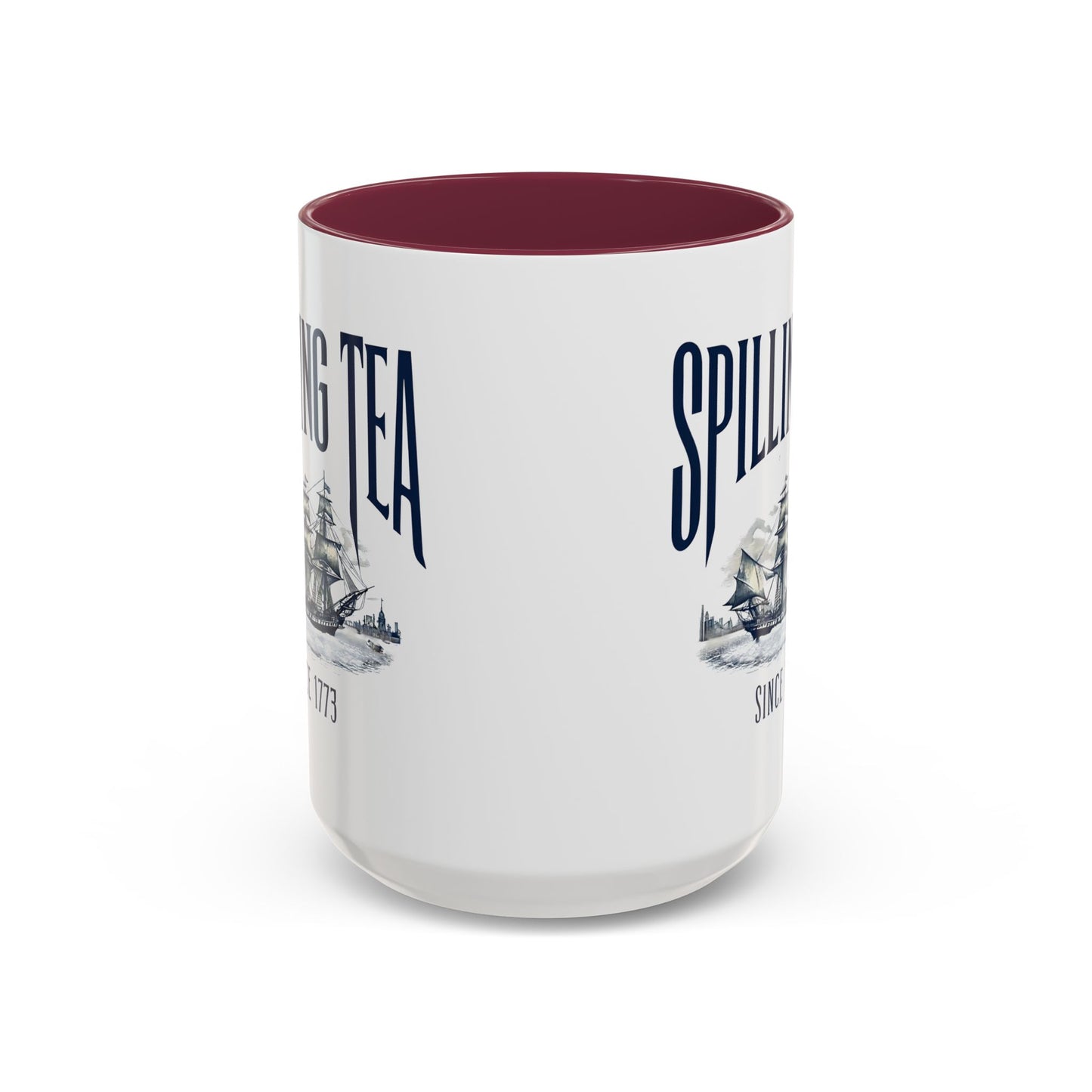 Spilling Tea Since 1773 Coffee Mug, Patriotic Coffee Mug, Funny Patriot Gift, American Freedom, Memorial Day