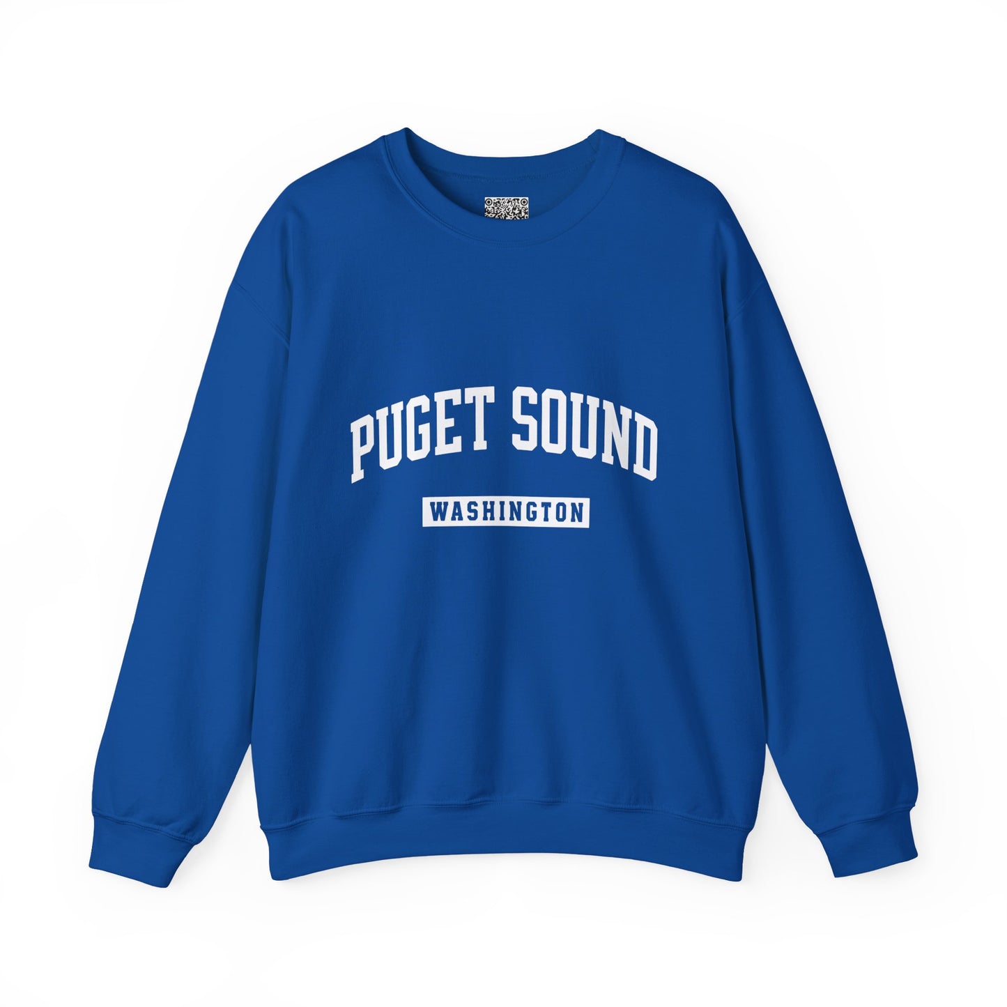 Puget Sound Washington Crewneck Sweatshirt, Tacoma, WA Pullover, Washington Vacation Gift, Unisex Washington Shirt, Souvenir