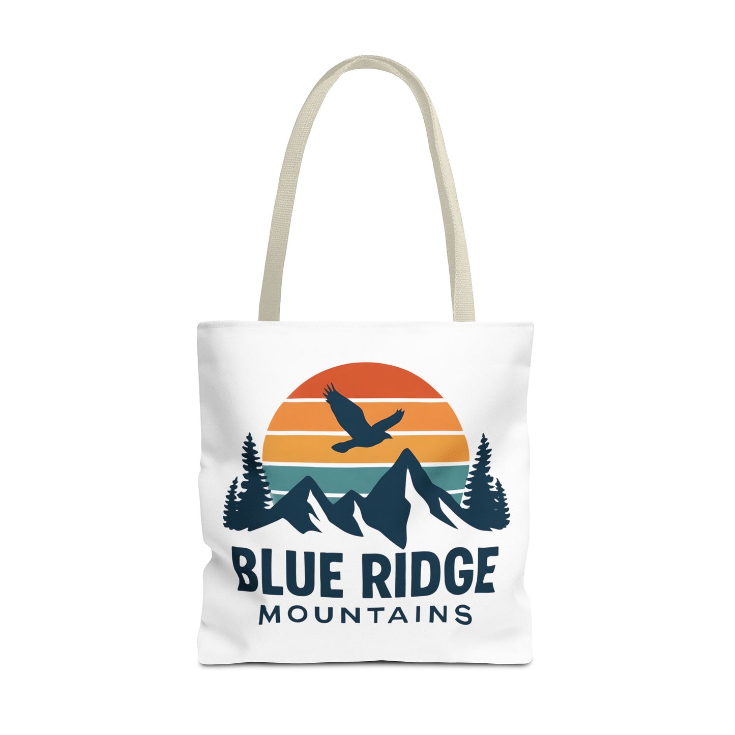Blue Ridge Mountains Tote, Blue Ridge Parkway Bag, Appalachian Trail Tote, Smokey Mountains Gift, North Carolina Gift