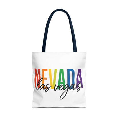Pride Las Vegas Nevada Tote, Pride Month Tote, Bisexual Pride Bag, LGBT Tote, Transgender Gift, Lesbian Tote, Equal Rights Bag