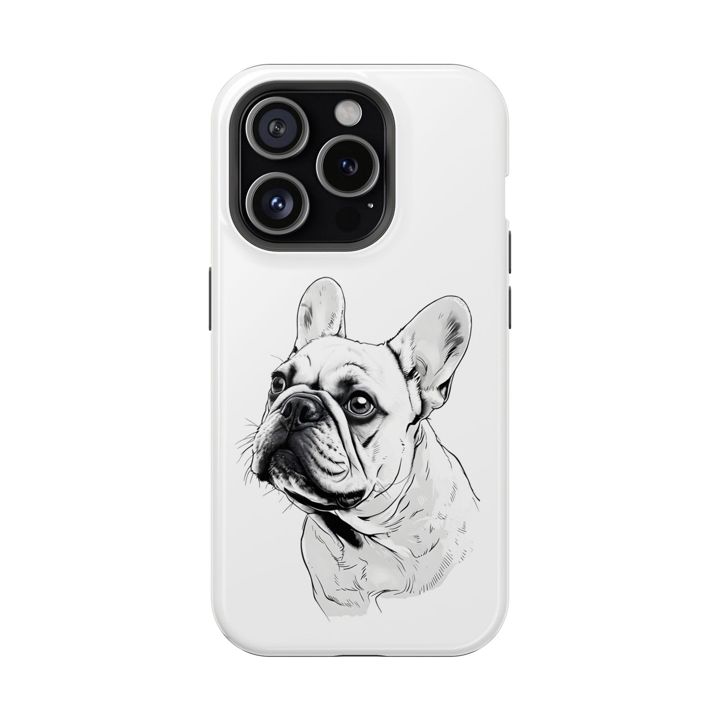French Bulldog Magnetic Phone Case, Custom Pet Case, Durable Phone Accessories, Gift for Dog Lovers, Unique Phone Protection