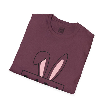 Dada Bunny Ears Unisex Softstyle T-Shirt - Cute Easter Apparel for Aunts