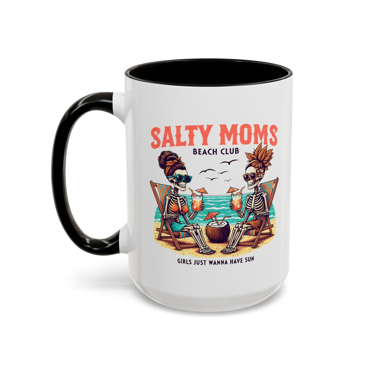 Bonus Mom Gift, Salty Moms Beach Club Mug, Salty Mug, Summer Mom Mug, Hot Mom Summer, Beach Club Mug, Stay Salty Mug, Beach Days