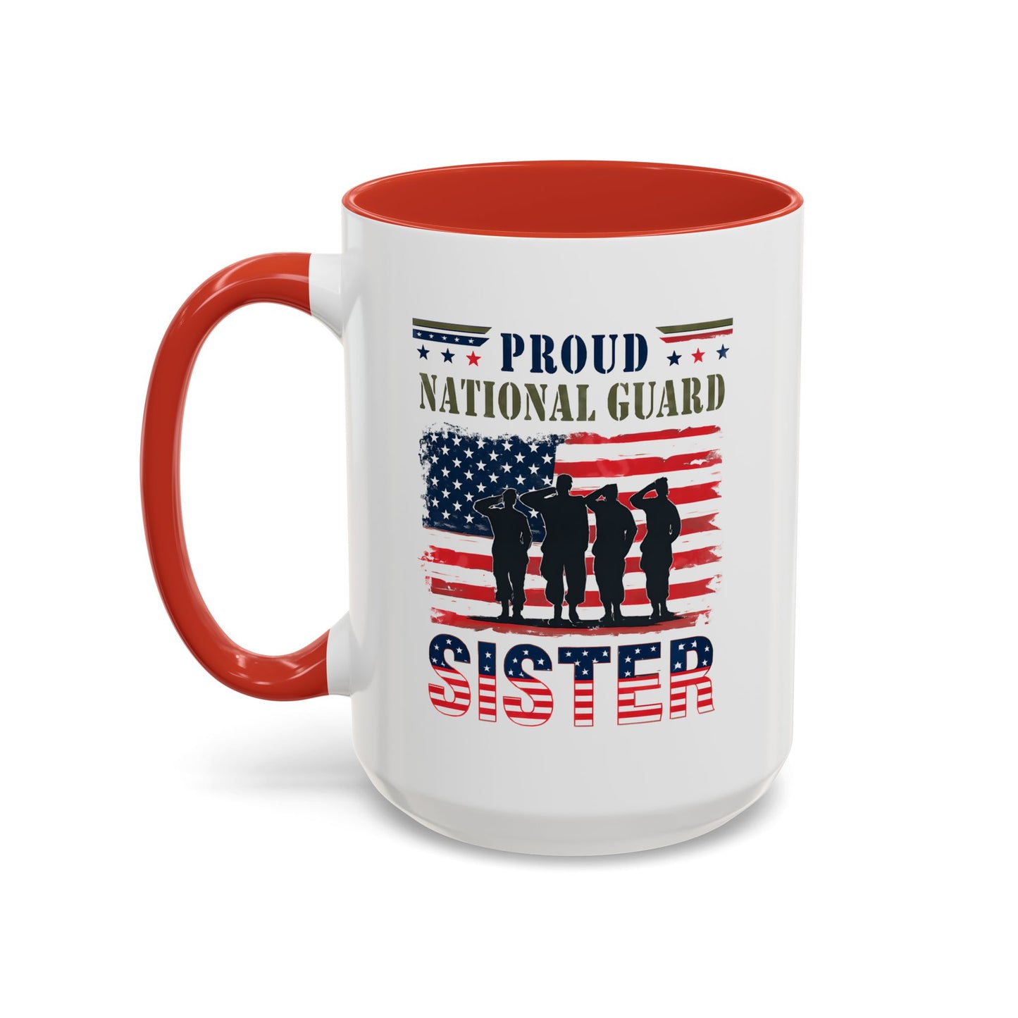 Proud National Guard Sister Mug, Army National Guard, Armed Forces Gift, Veteran Appreciation, Gift For Heroes