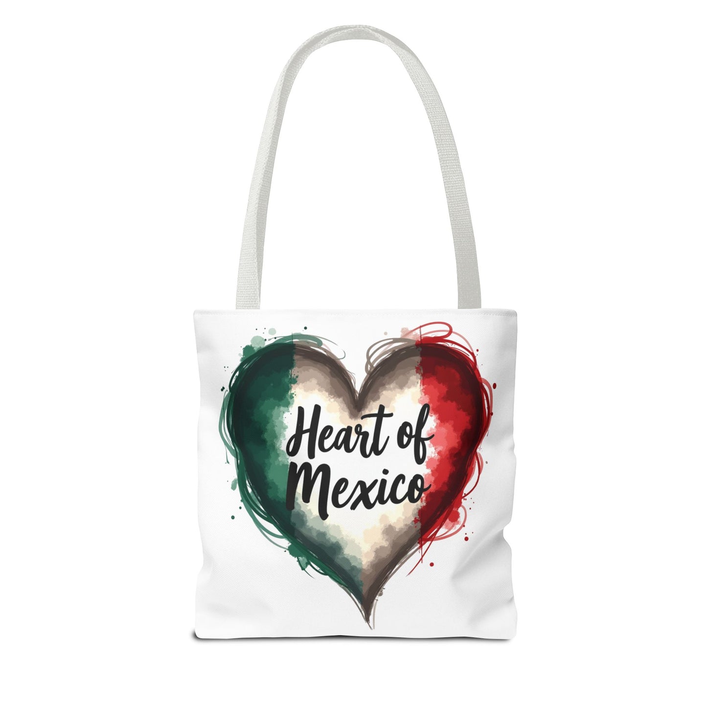 Heart of Mexico Tote Bag, Hispanic Heritage Bag, Mexican Pride Tote, Mexican Culture Bag, Brown Pride, Weekender Bag