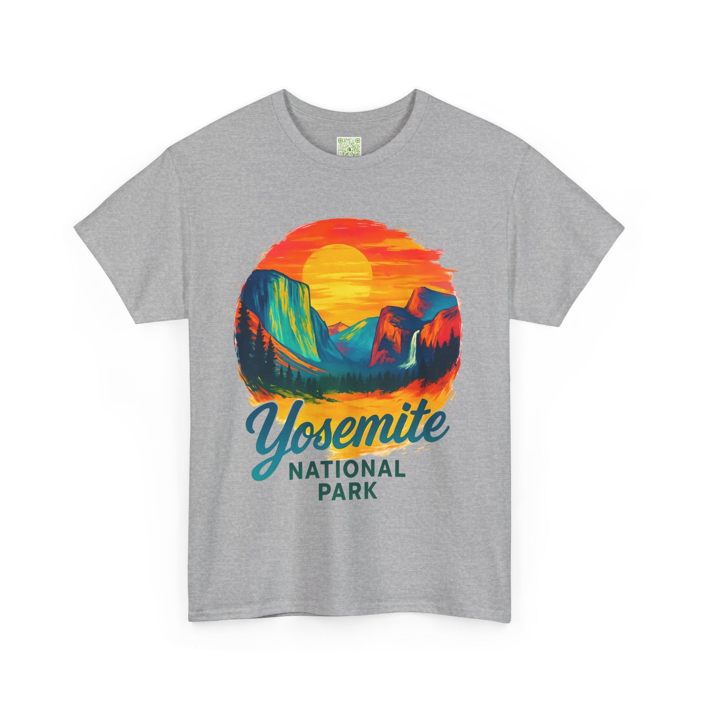 Retro Sunset Yosemite National Park Tee, Yosemite Shirt, Yosemite Gift, Wildflower Yosemite, Yosemite El Capitan