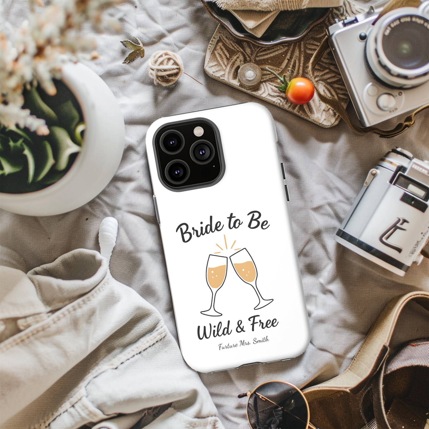 Bride Phone Case, Bridal Phone Case, I Said Yes, Wedding Phone Case, Future Mrs, Newly Engaged Gift, Future Wife