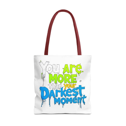 Enneagram Four Tote, Darkest Moment Tote, Enneagram Type 4, E4 Bag, Personal Growth, Personality Gift, Type Four