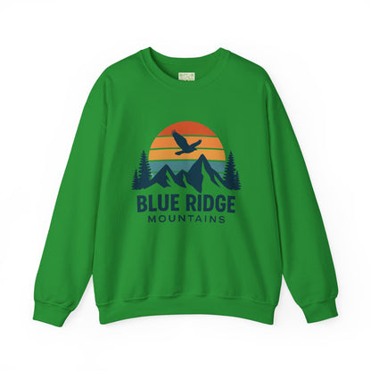 Blue Ridge Parkway Sweatshirt, Blueridge Mountains, Asheville Sweatshirt, North Carolina Shirt, Camping Gift, Blue Ridge Gift