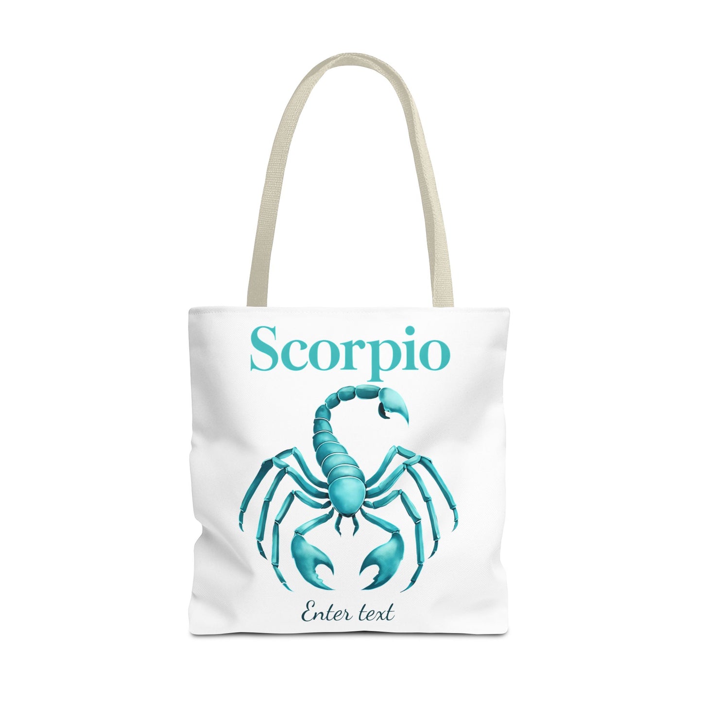 Scorpio Zodiac Personalized Tote Bag, Custom Scorpio Gift, Astrology Tote, Birth Month Gift, Scorpio Sign Present
