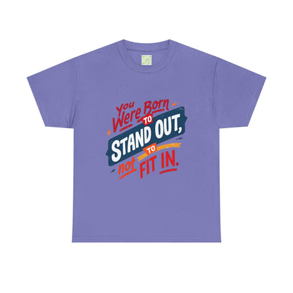 Enneagram 4 You Were Born to Stand Out Tee, Motivational Graphic Tshirt, Creative Souls Gift, Casual Wear, Unisex Tee