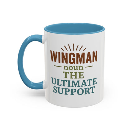 Wingman Coffee Mug, Bachelor Party Mug, Groomsmen Coffee Mug, Unique Groomsmen Gifts, Brother In Law Gift, Golf Bachelor Party, Groomsmen Gift Ideas