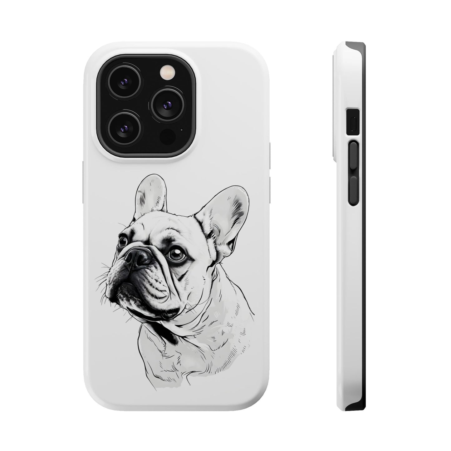 French Bulldog Magnetic Phone Case, Custom Pet Case, Durable Phone Accessories, Gift for Dog Lovers, Unique Phone Protection
