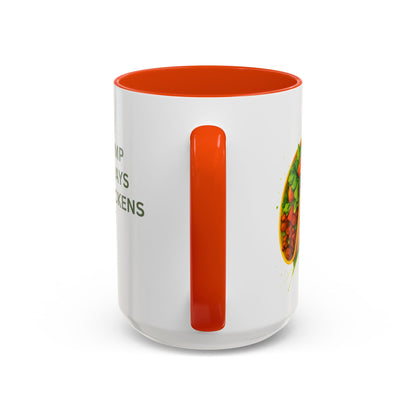 Trump Always Chickens Out TACO Mug, Subtle Anti Trump, Democrat Gift Mug, Funny Liberal Gift, Political Mug