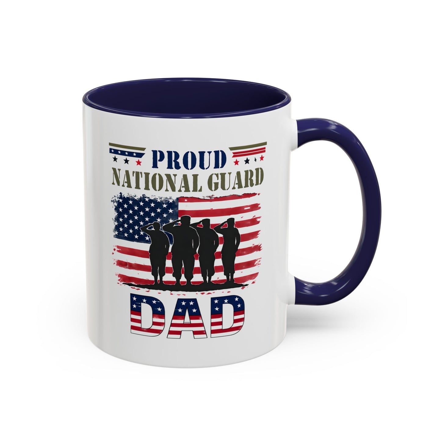 Proud National Guard Dad Coffee Mug, Army National Guard, Veteran Appreciation, Military Family Gift, Gift For Heroes