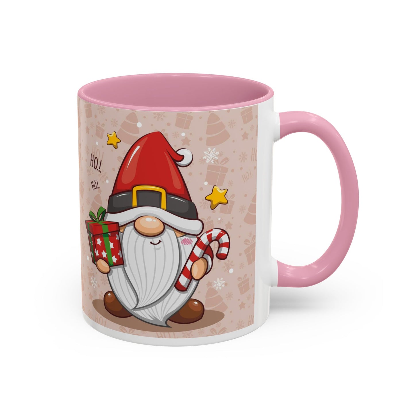 Ho Ho Santa Gnome Christmas Mug, Cute Holiday Coffee Cup, Festive Hot Cocoa Mug, Gnome Lover Christmas Gift, Cozy Winter Drinkware for Holiday Cheer