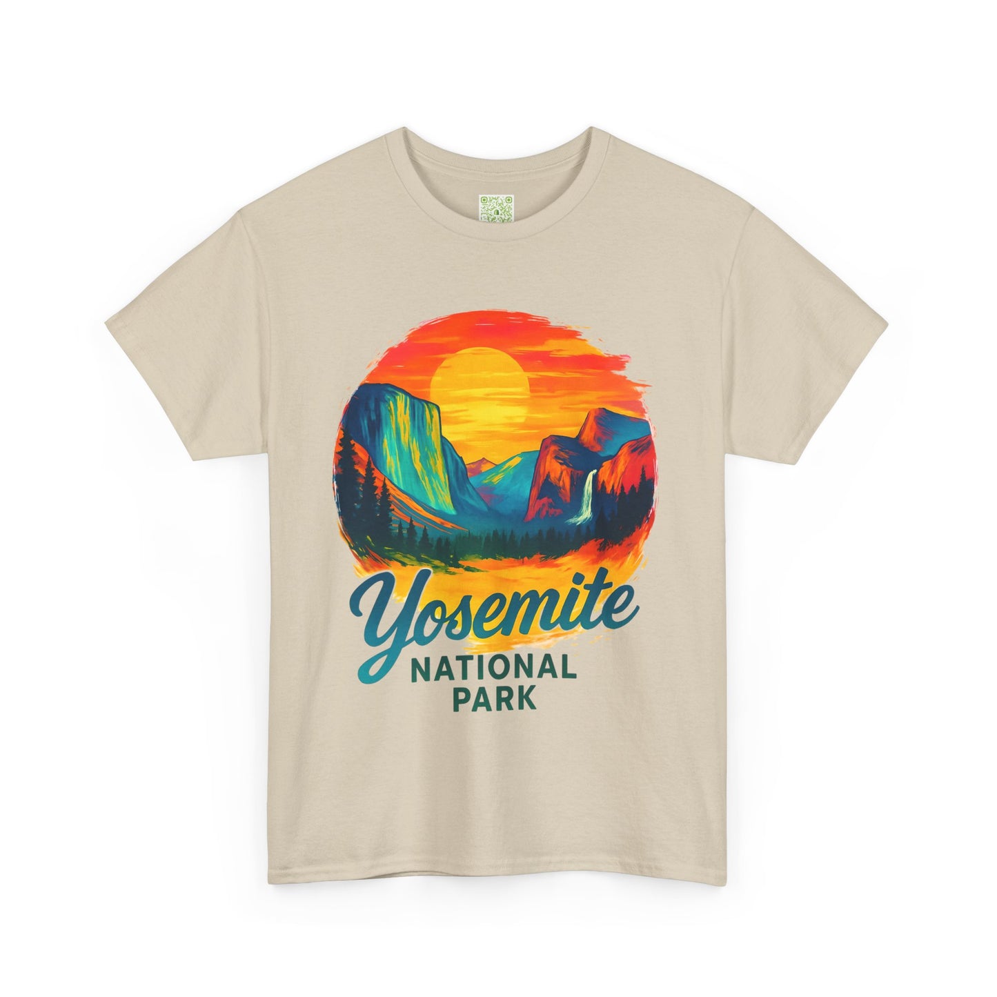 Retro Sunset Yosemite National Park Tee, Yosemite Shirt, Yosemite Gift, Wildflower Yosemite, Yosemite El Capitan
