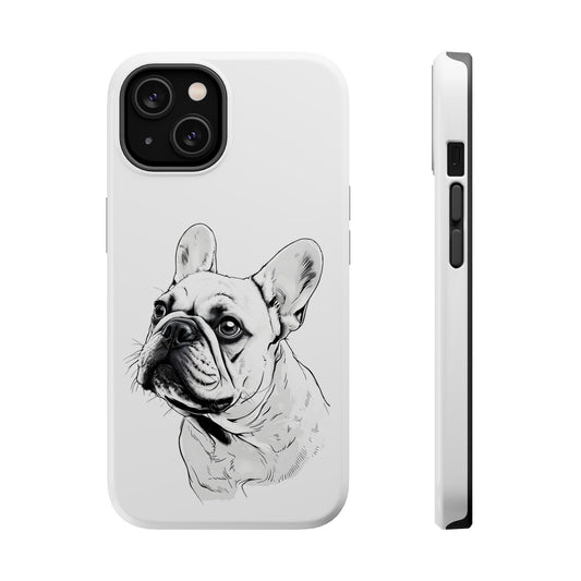 French Bulldog Magnetic Phone Case, Custom Pet Case, Durable Phone Accessories, Gift for Dog Lovers, Unique Phone Protection