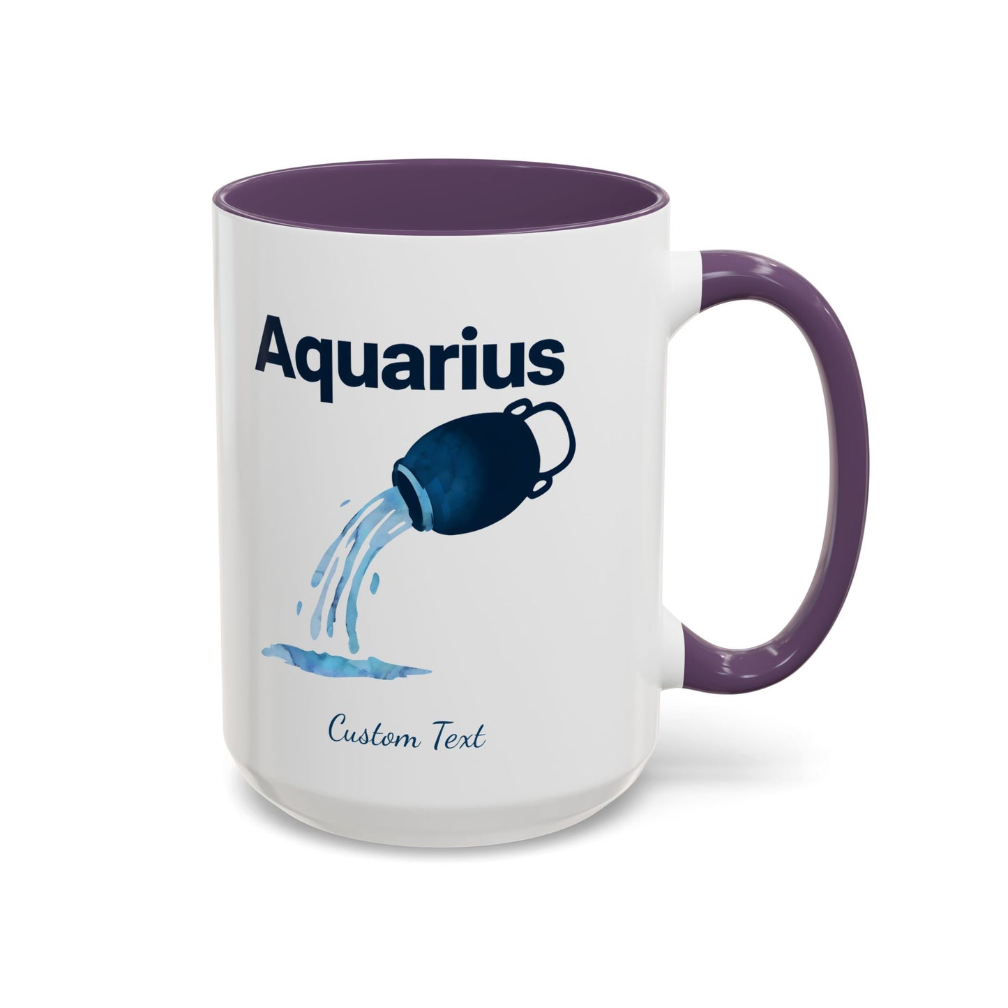 Personalized Aquarius Coffee Mug, Astrology Mug, Star Sign Mug, Zodiac Gift, Aquarius Lover, Custom Mug