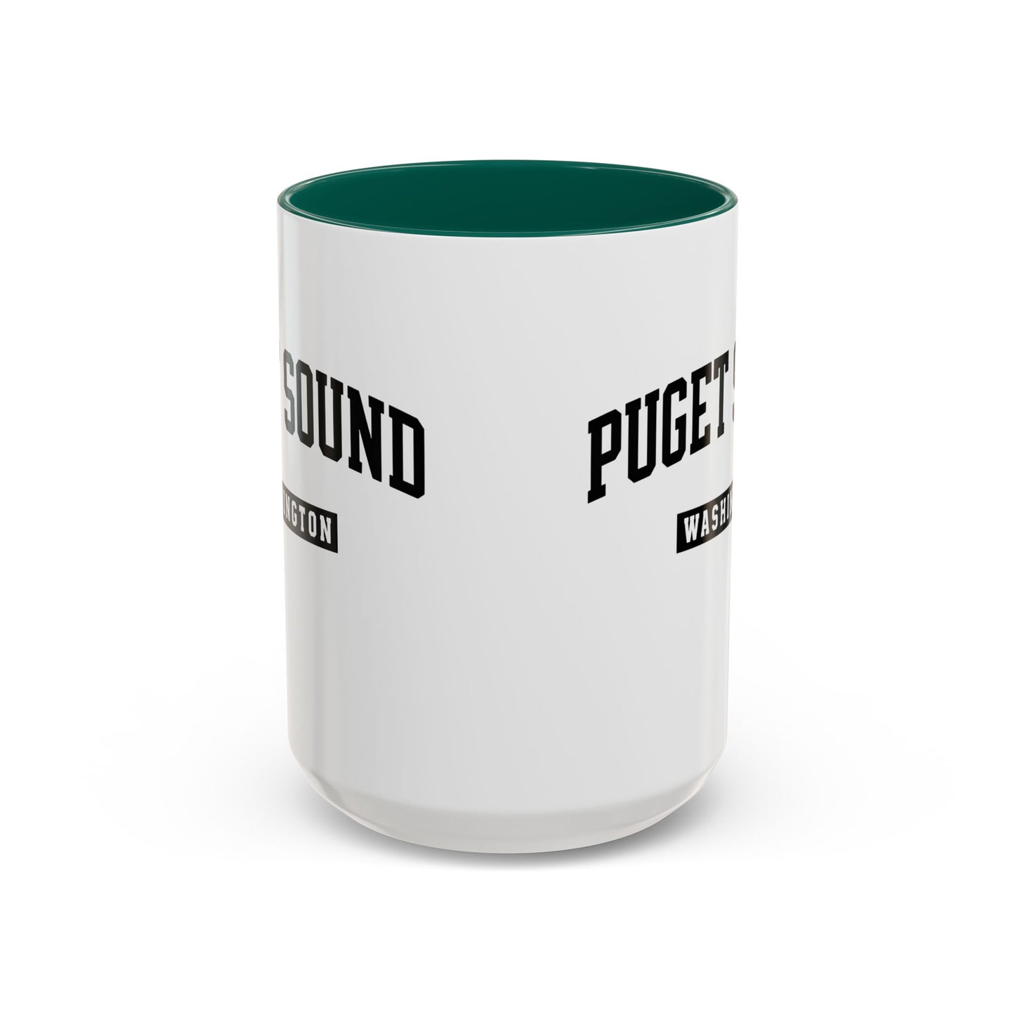 Seattle, Tacoma, Puget Sound Washington Accent Coffee Mug, Tacoma, Puget Sound Gift, Puget Sound WA, Washington Souvenir, Puget Sound Mug
