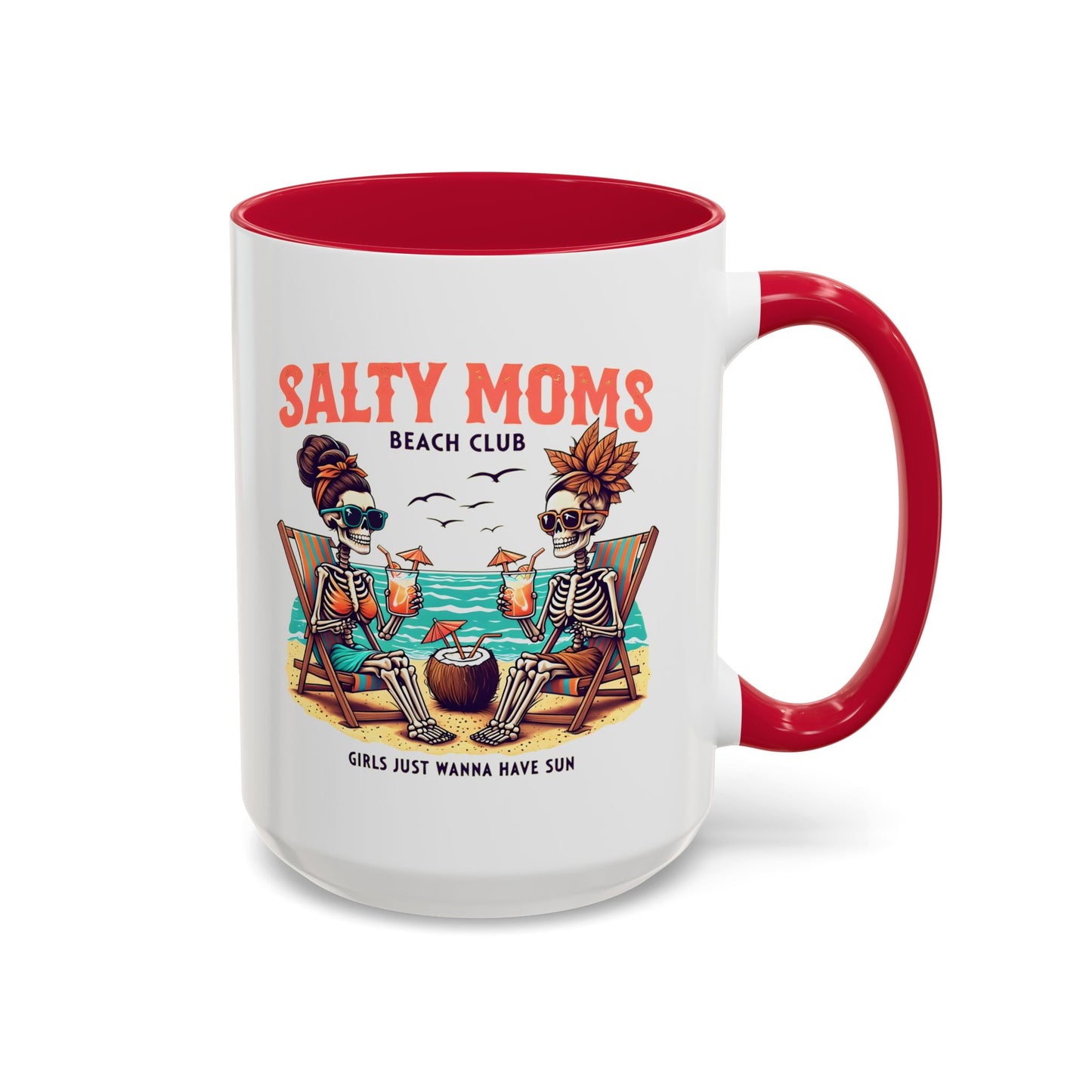 Bonus Mom Gift, Salty Moms Beach Club Mug, Salty Mug, Summer Mom Mug, Hot Mom Summer, Beach Club Mug, Stay Salty Mug, Beach Days