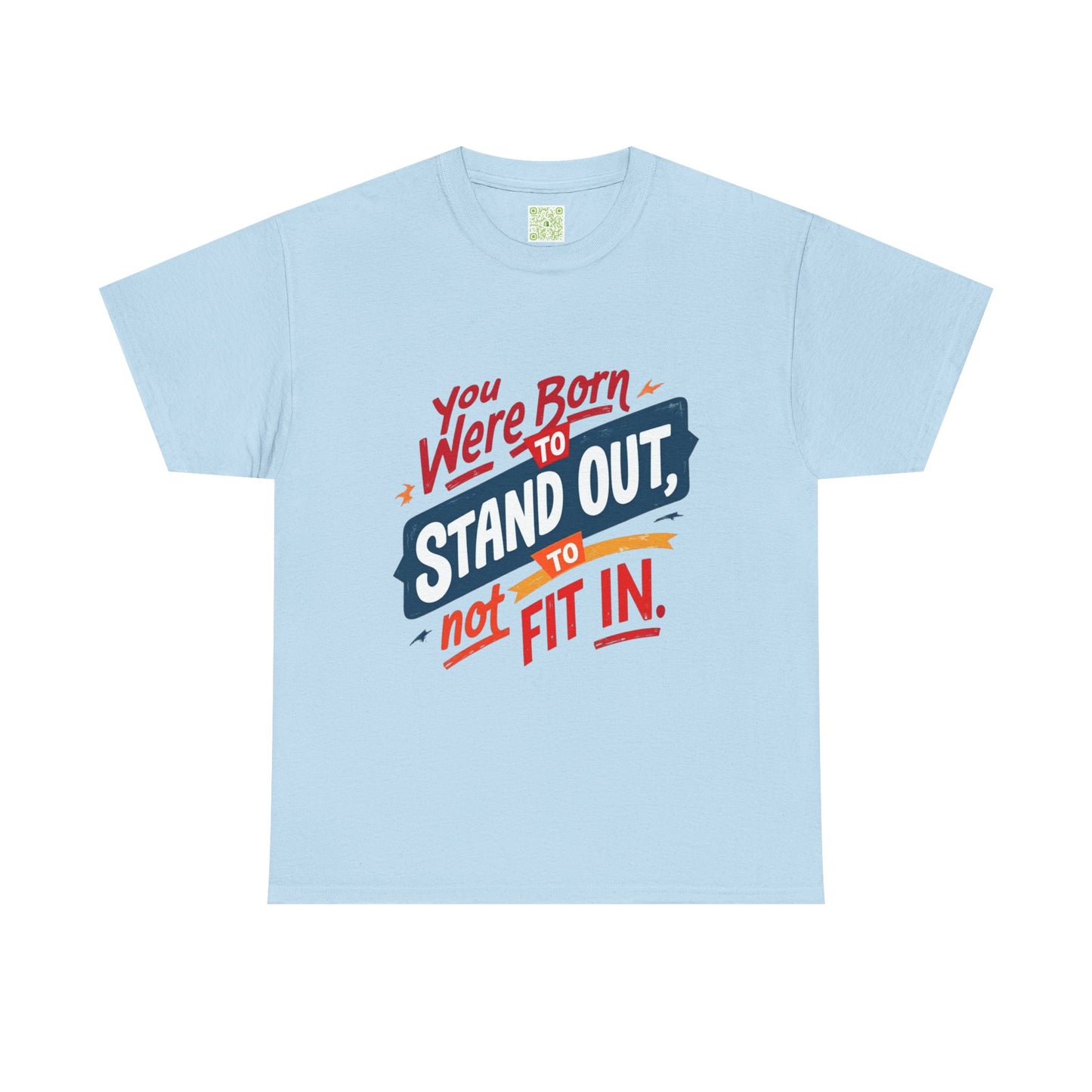 Enneagram 4 You Were Born to Stand Out Tee, Motivational Graphic Tshirt, Creative Souls Gift, Casual Wear, Unisex Tee