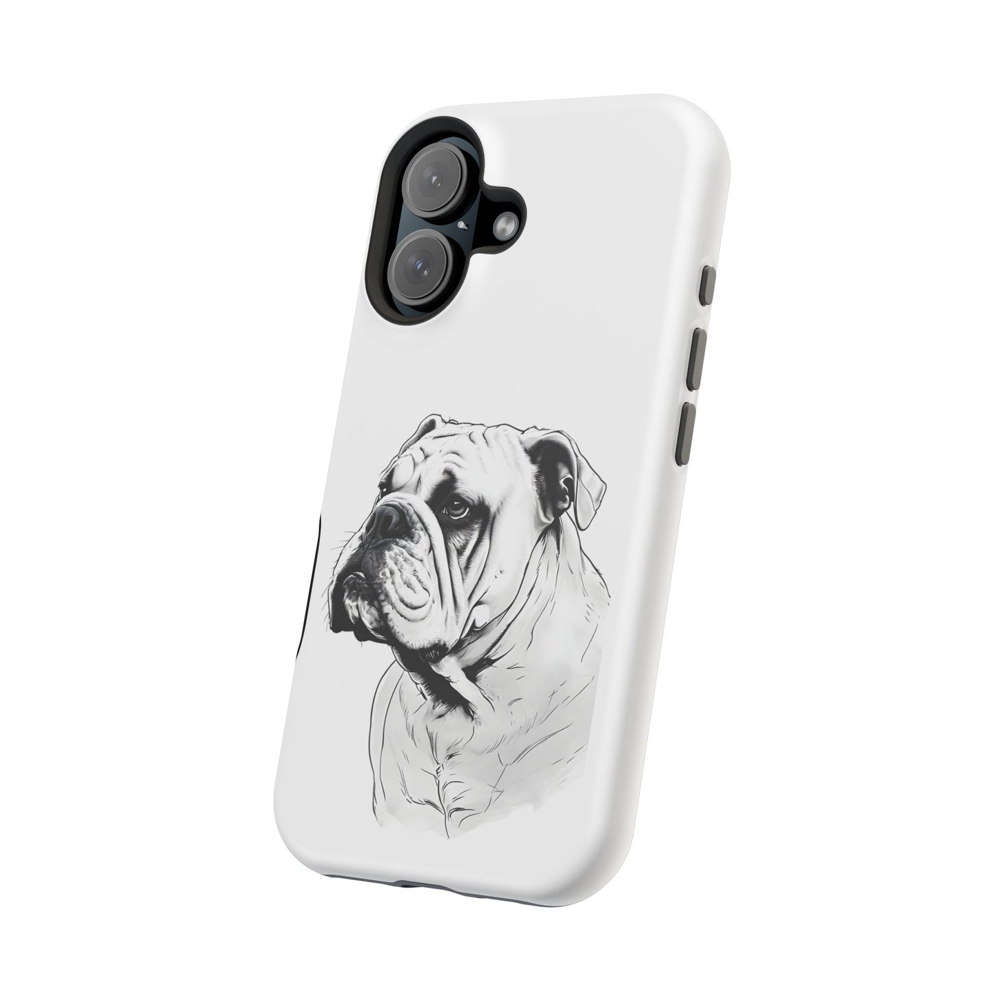 Bulldog Magnetic Tough Cases - Durable Phone Protection, Pet Lovers Gift, Animal Accessories, Unique Design, Personalized Tech