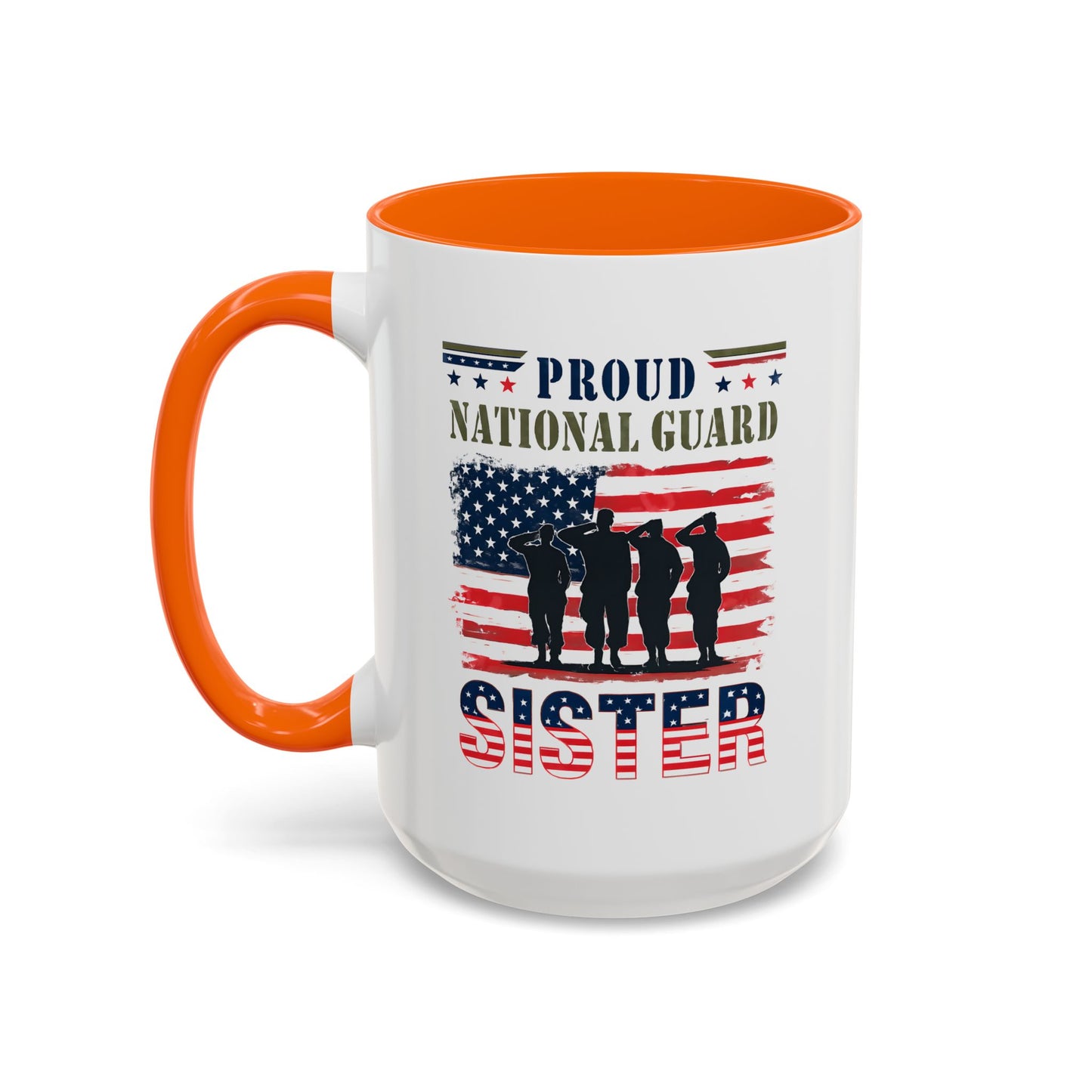 Proud National Guard Sister Mug, Army National Guard, Armed Forces Gift, Veteran Appreciation, Gift For Heroes