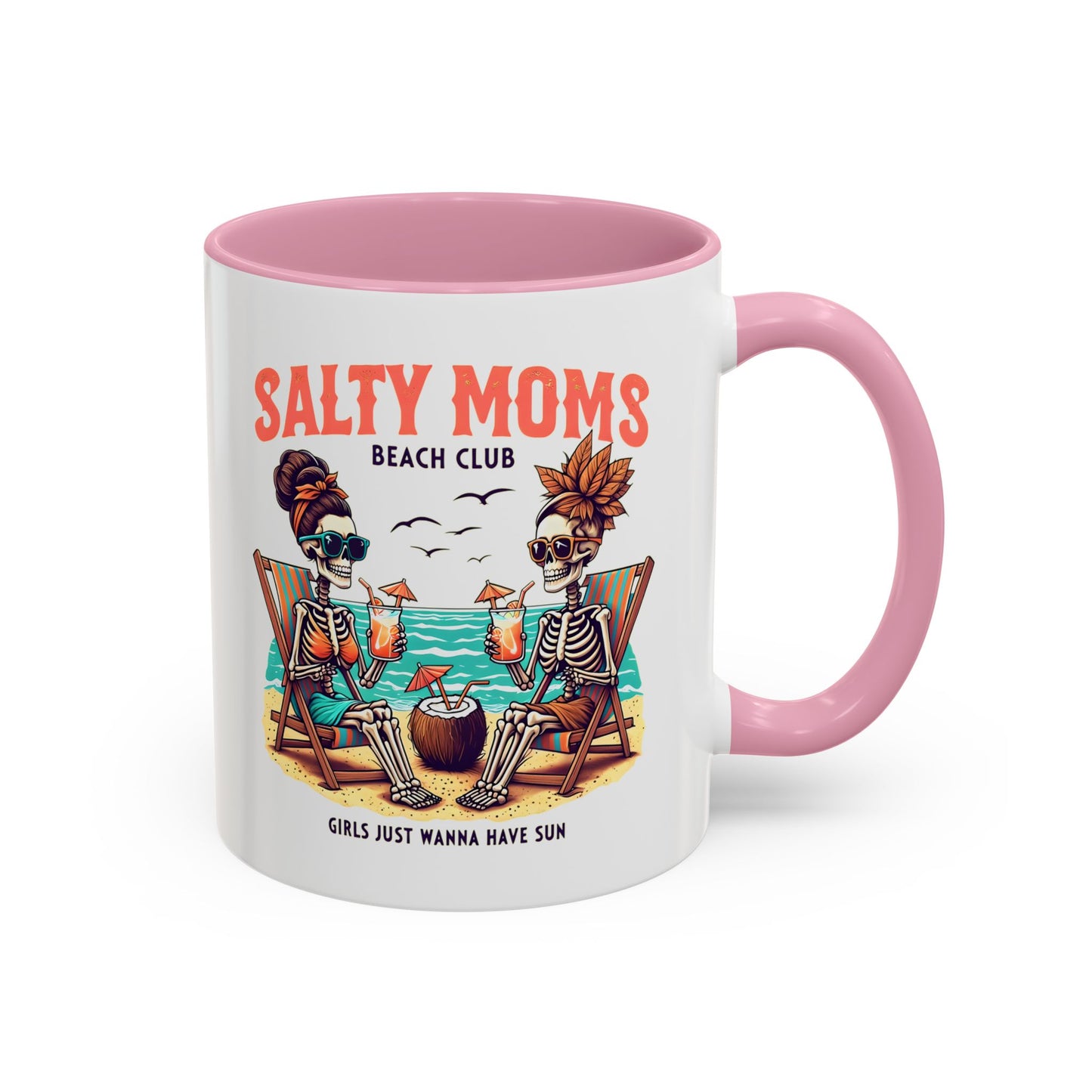 Bonus Mom Gift, Salty Moms Beach Club Mug, Salty Mug, Summer Mom Mug, Hot Mom Summer, Beach Club Mug, Stay Salty Mug, Beach Days