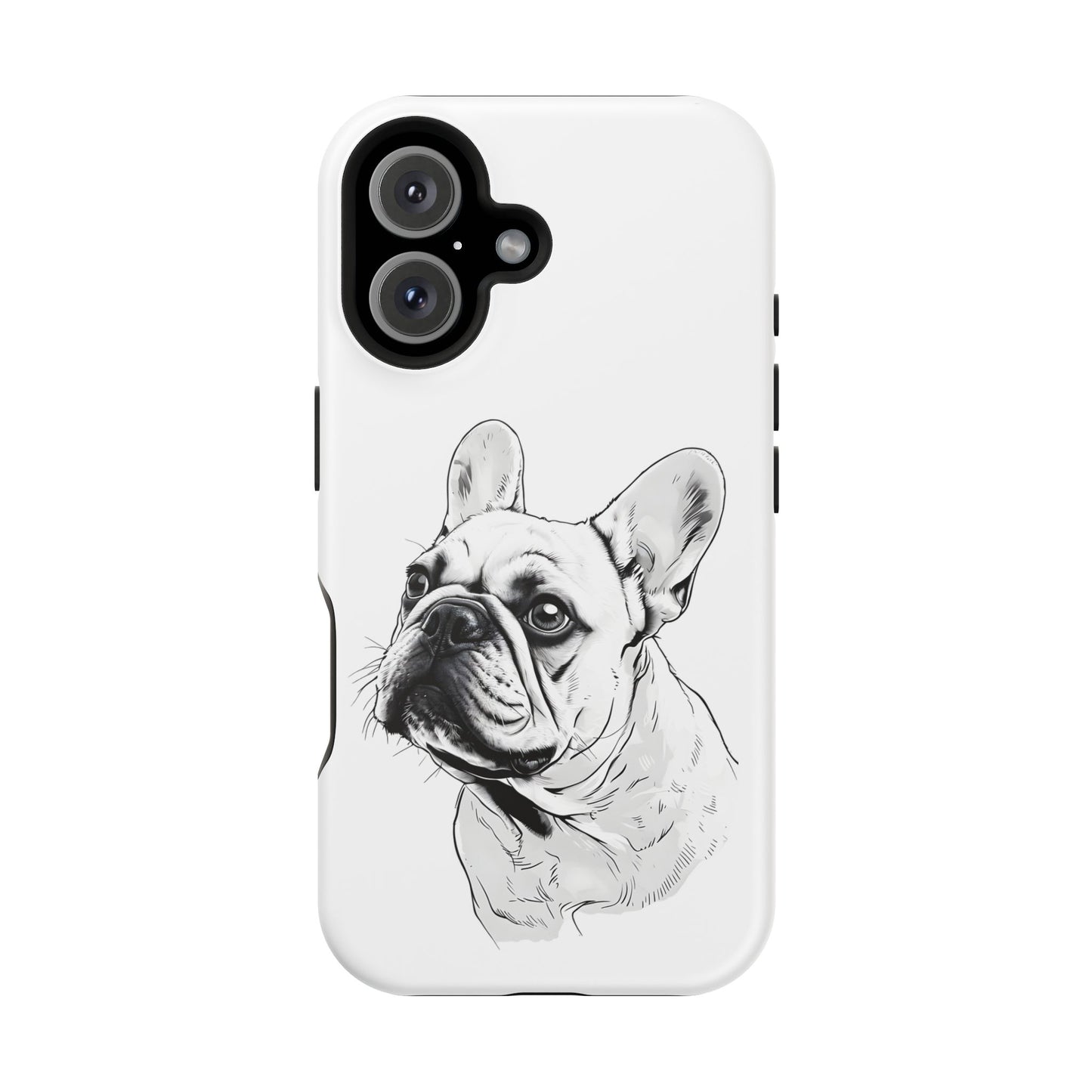 French Bulldog Magnetic Phone Case, Custom Pet Case, Durable Phone Accessories, Gift for Dog Lovers, Unique Phone Protection
