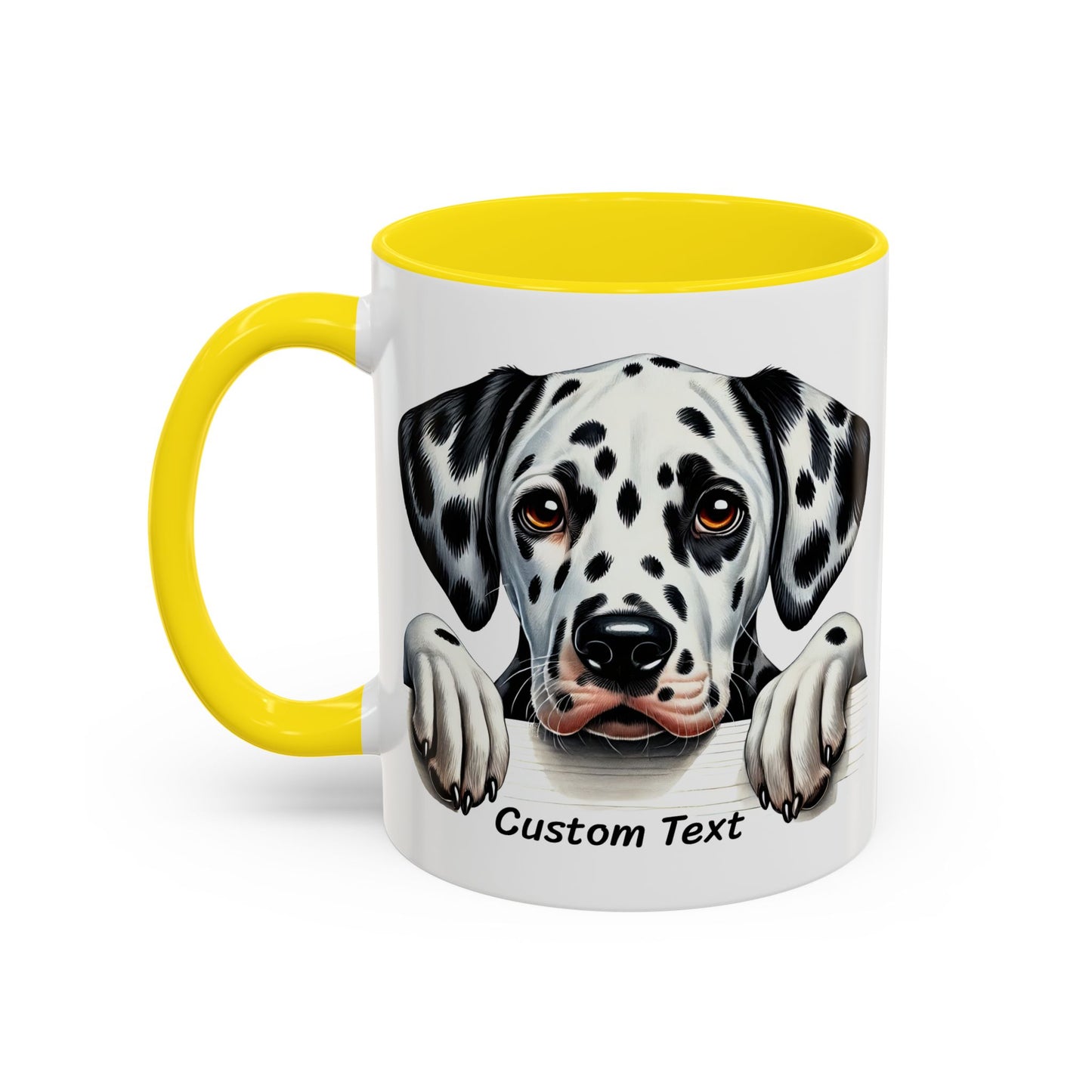 Funny Dalmatian Dog Lover Mug, Dog is Friendly, I am Not Coffee Cup, Perfect Gift for Dog Moms, Pet Lovers, and Dalmatian Fans