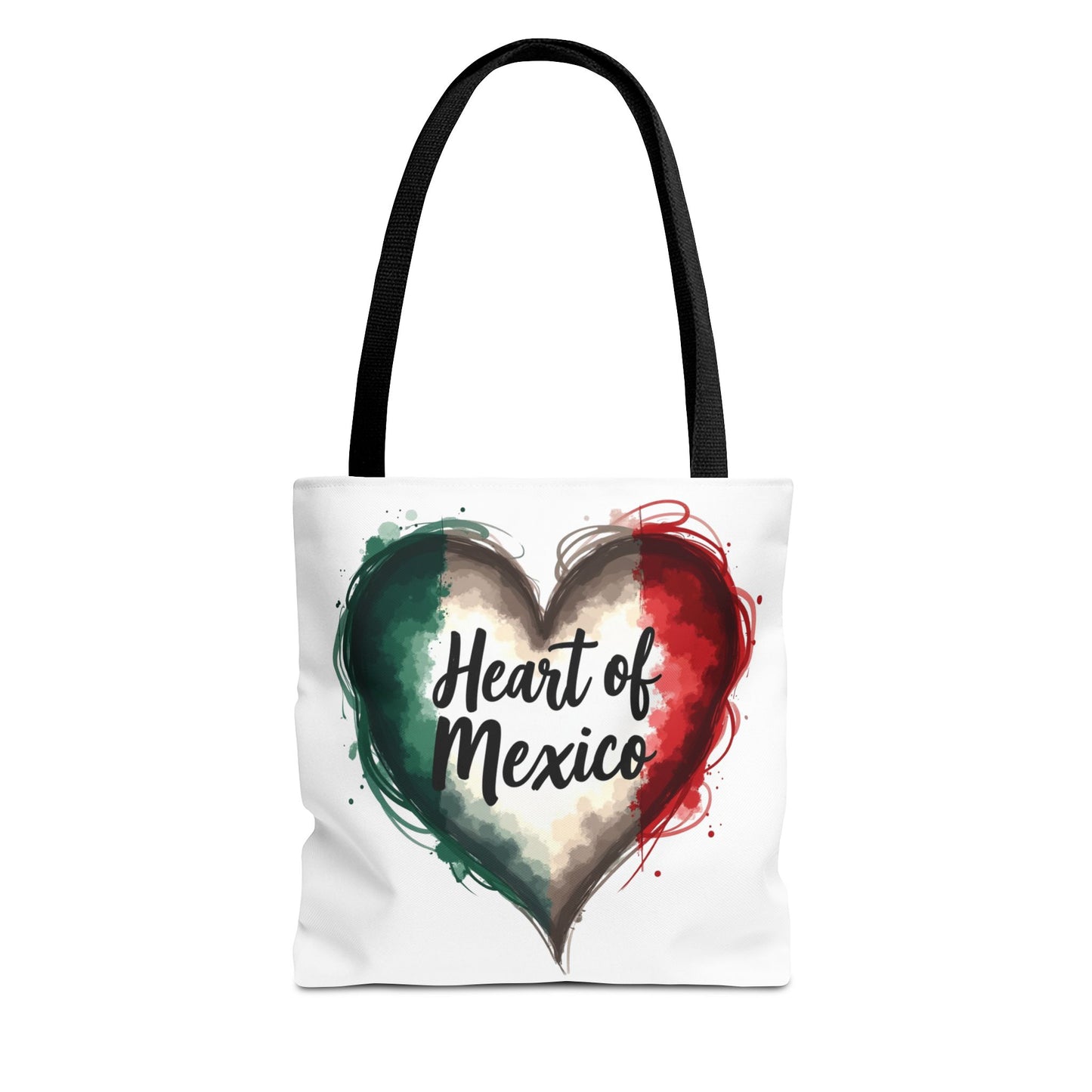 Heart of Mexico Tote Bag, Hispanic Heritage Bag, Mexican Pride Tote, Mexican Culture Bag, Brown Pride, Weekender Bag