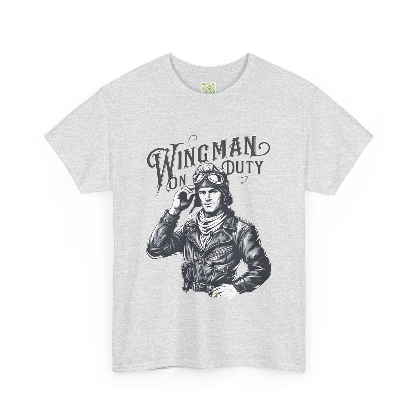 Wingman on Duty TShirt, Unisex Wingman Tee, Best Friend Gift, Gift for Him, Adventure Apparel, Casual Heavy Cotton Shirt, Leader Night Out