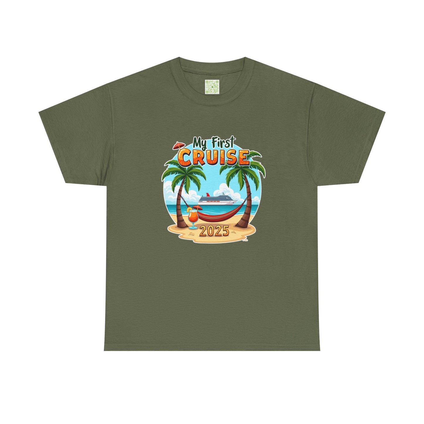My First Cruise 2025 Tee, Cruise Squad 2025, Family Vacation Tee, Group Cruise Shirt, Personalized Cruise, Cruise Gifts