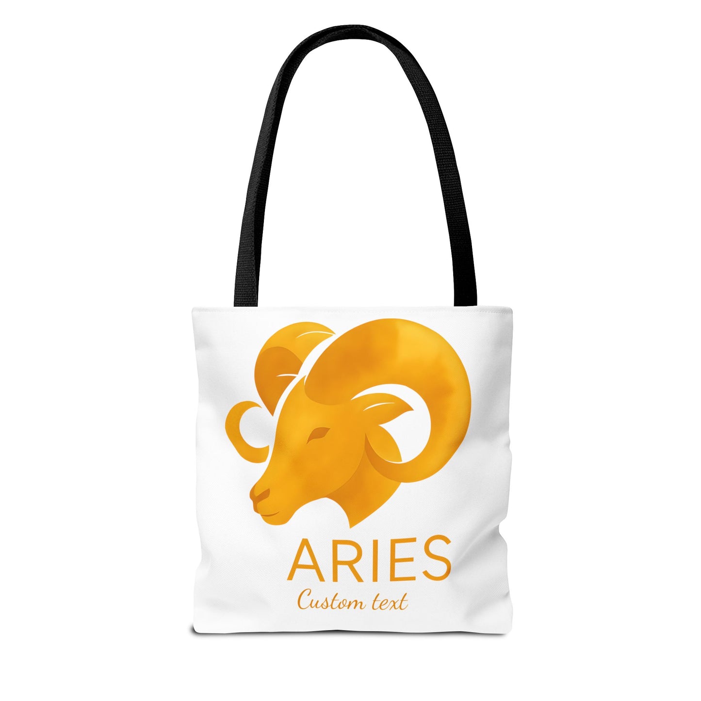 Aries Zodiac Personalized Tote Bag, Artistic Tote Bag, Astrology Bag, Unique Tote Bag, Aries Birthday Gift