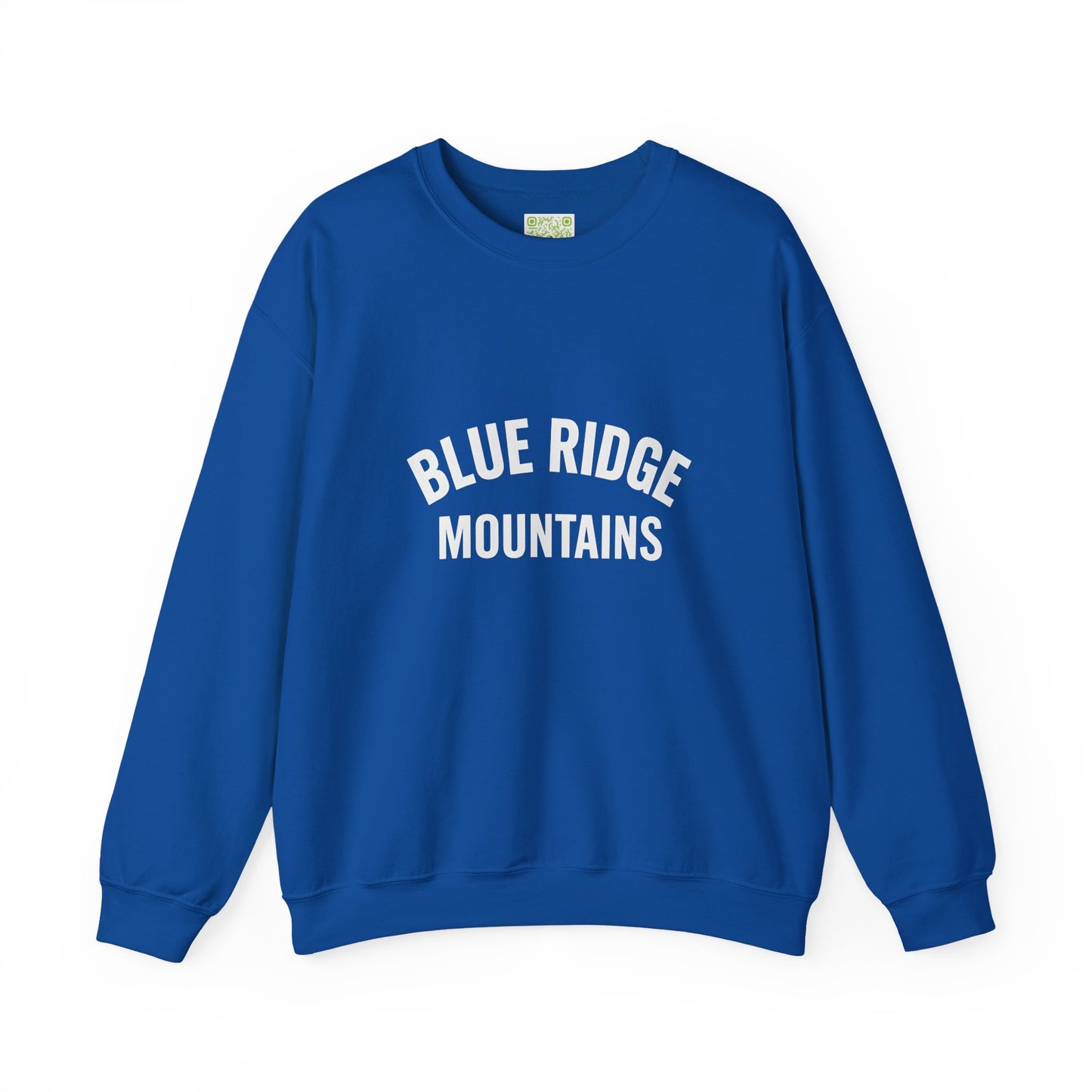 Blue Ridge Mountains Crewneck Sweatshirt, Blue Ridge Parkway, Blueridge Sweatshirt, Asheville Sweatshirt, Blue Ridge Gift