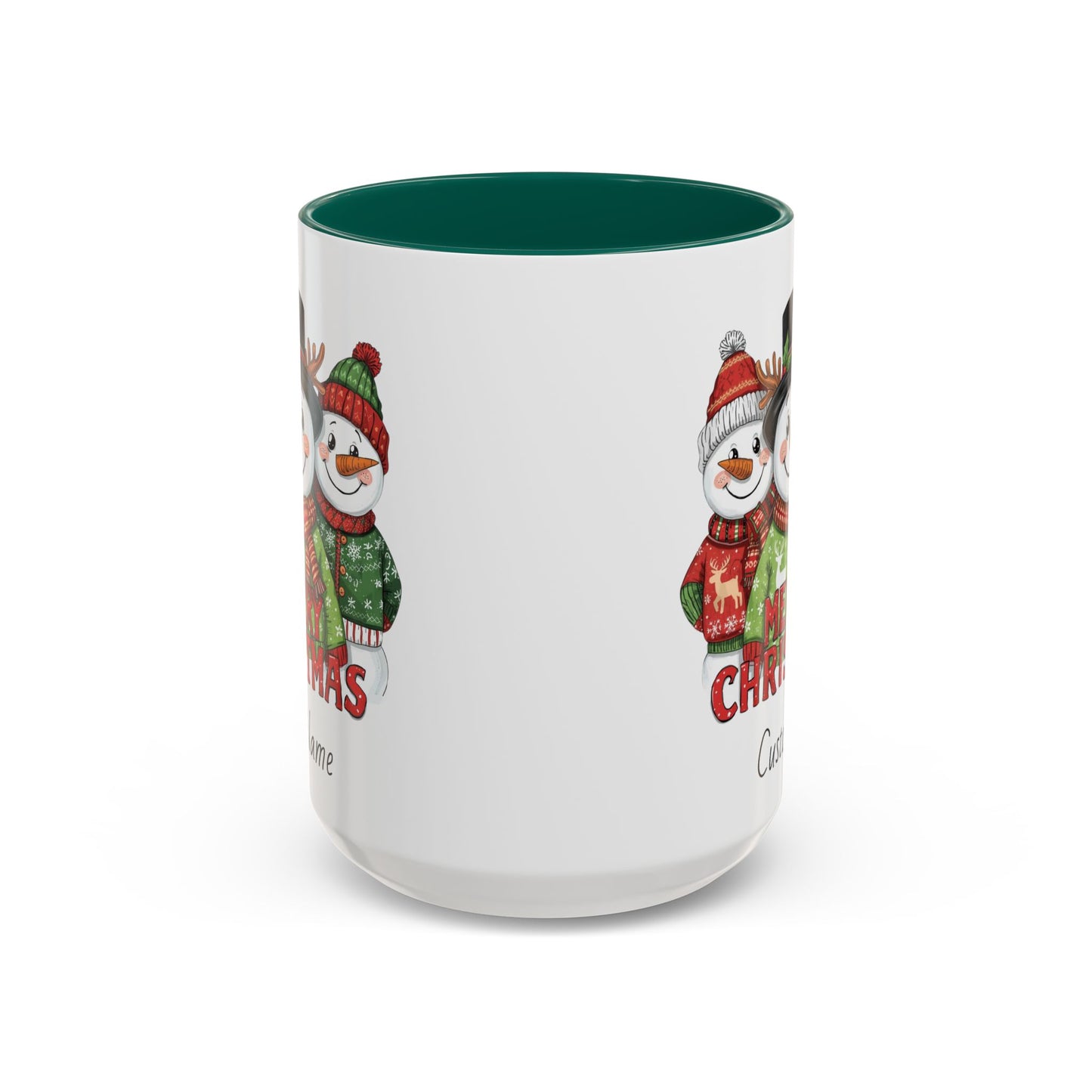 Cheerful Christmas Snowman Mug, Snowman Coffee Mug, Cute Christmas Mug, Snowman Gift for Her, Gift for Neighbors