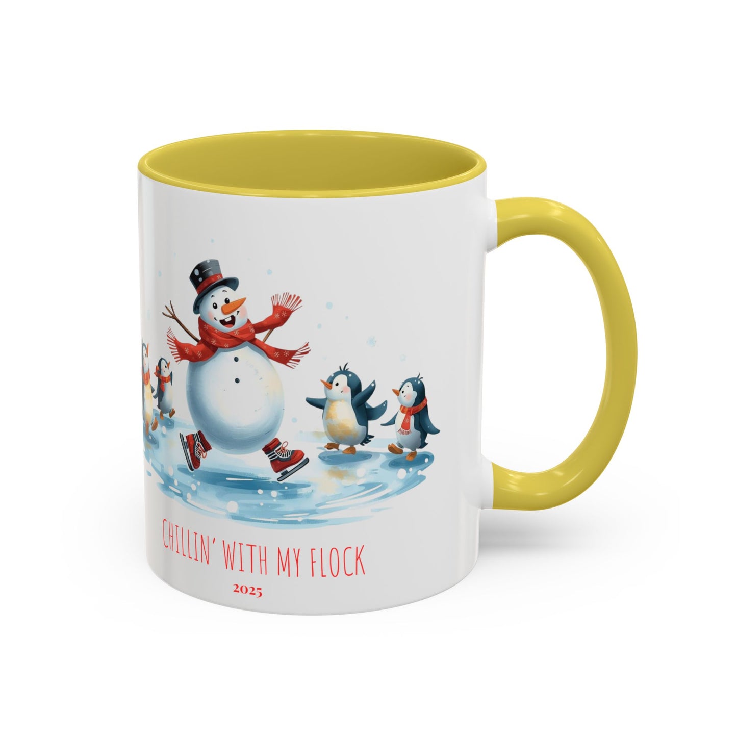 Christmas Snowman Mug – Cute Holiday Coffee Cup, Snowman Lover Gift, Hot Chocolate Mug, Christmas Cocoa Cup, Gift for Her 2025