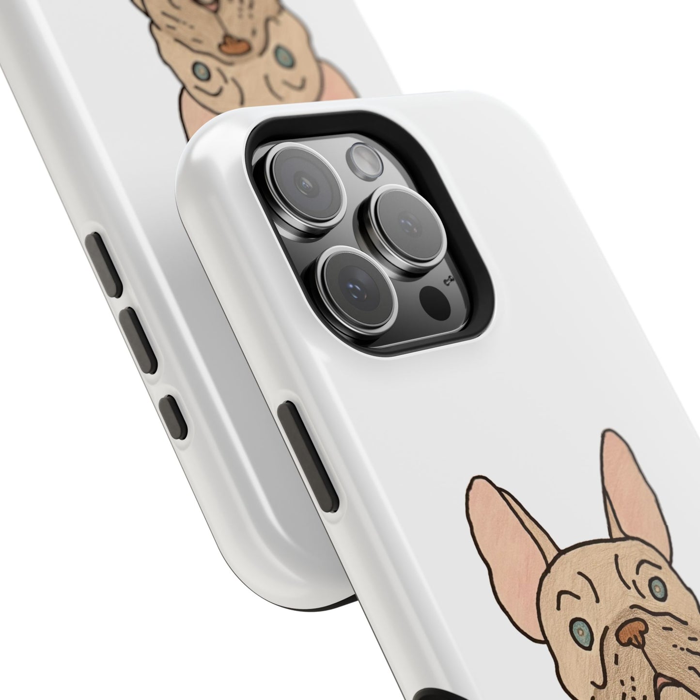 French Bulldog Magnetic Tough Case, Cute Pet Phone Cover, Dog Lover Gift, MagSafe Phone Protector, Unique Phone Accessory