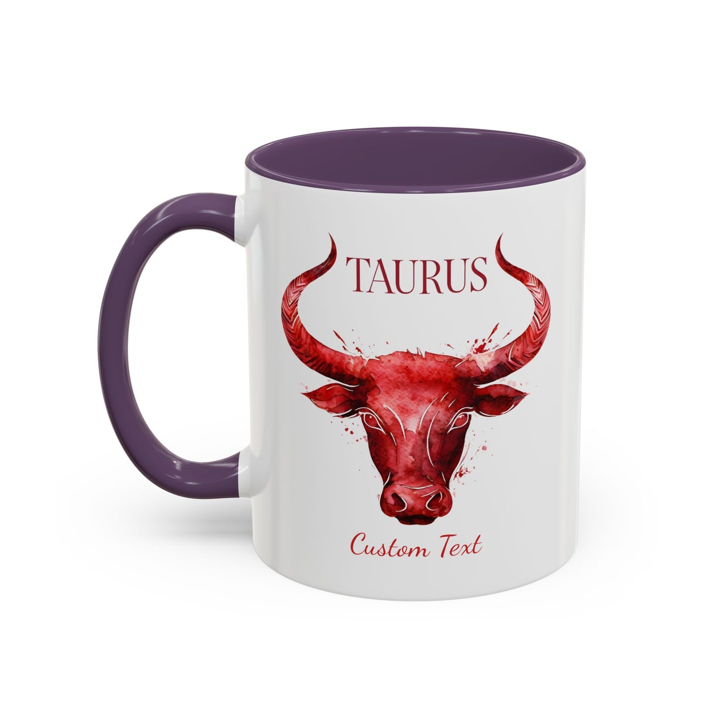 Personalized Taurus Coffee Mug, Zodiac Mug, Astrology Mug, Taurus Zodiac Gift, Custom Zodiac Gift, Birth Month Cup