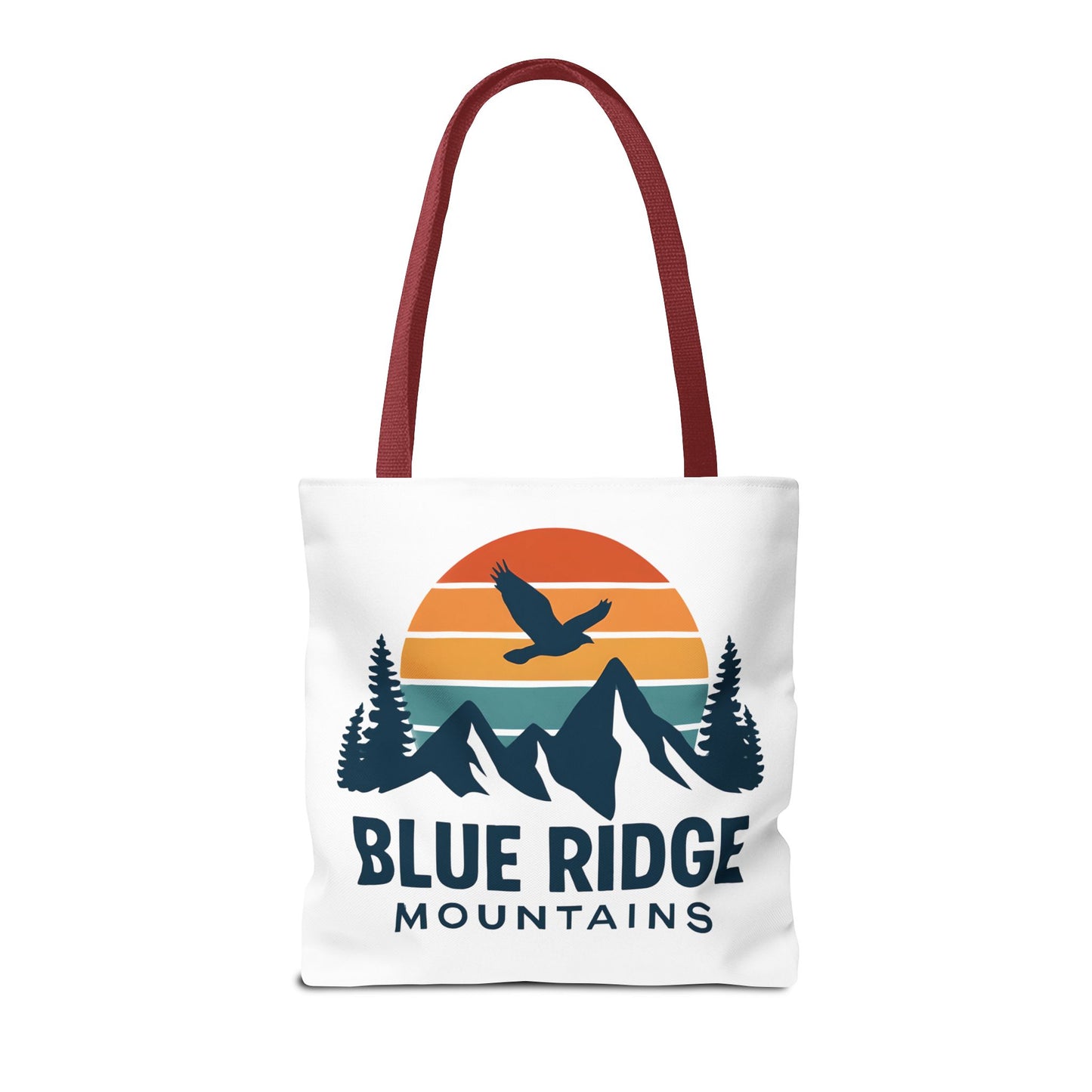Blue Ridge Mountains Tote, Blue Ridge Parkway Bag, Appalachian Trail Tote, Smokey Mountains Gift, North Carolina Gift