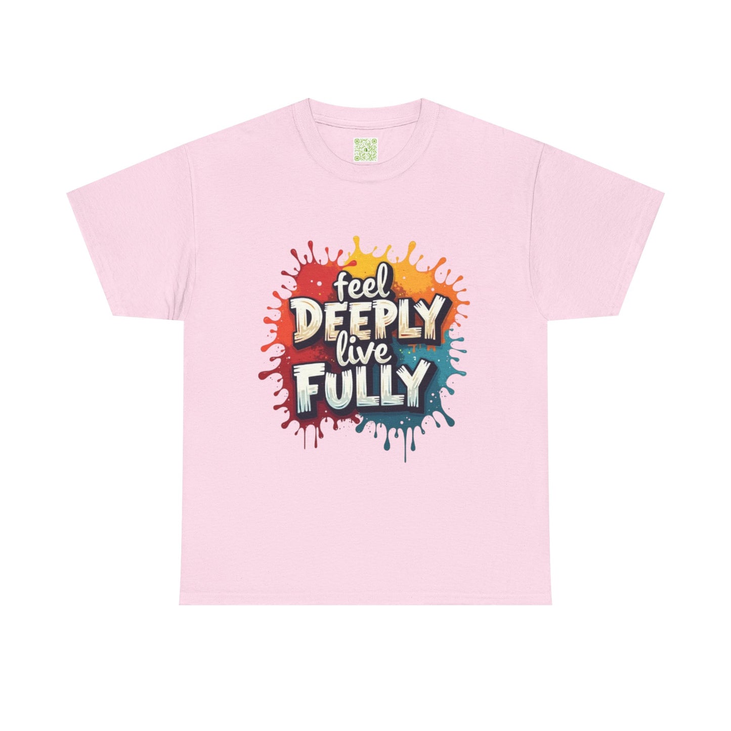 Enneagram  Type 4 Feel Deeply Live Fully Tee, Enneagram Gift, Individualist T-Shirt, Graphic Tshirt, Enneagram Merch