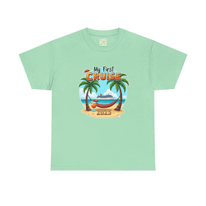 My First Cruise 2025 Tee, Cruise Squad 2025, Family Vacation Tee, Group Cruise Shirt, Personalized Cruise, Cruise Gifts