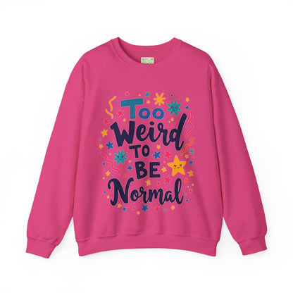 Enneagram Type 4 Crewneck Sweatshirt, To Weird to Be Normal Shirt, Enneagram 4 Sweatshirt, Personality Types, Unique Gift