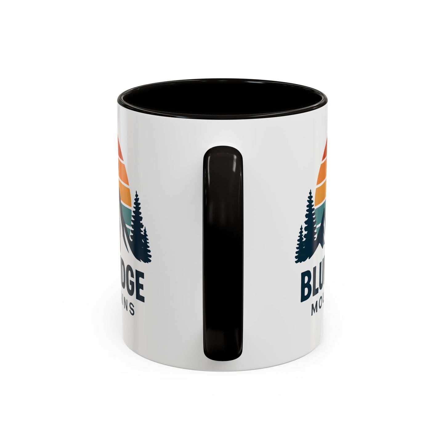 Blue Ridge Mountains, One Happy Camper, Accent Coffee Mug, Blueridge Mug, Blue Ridge Parkway, Camping Coffee Mug, Camping Gift