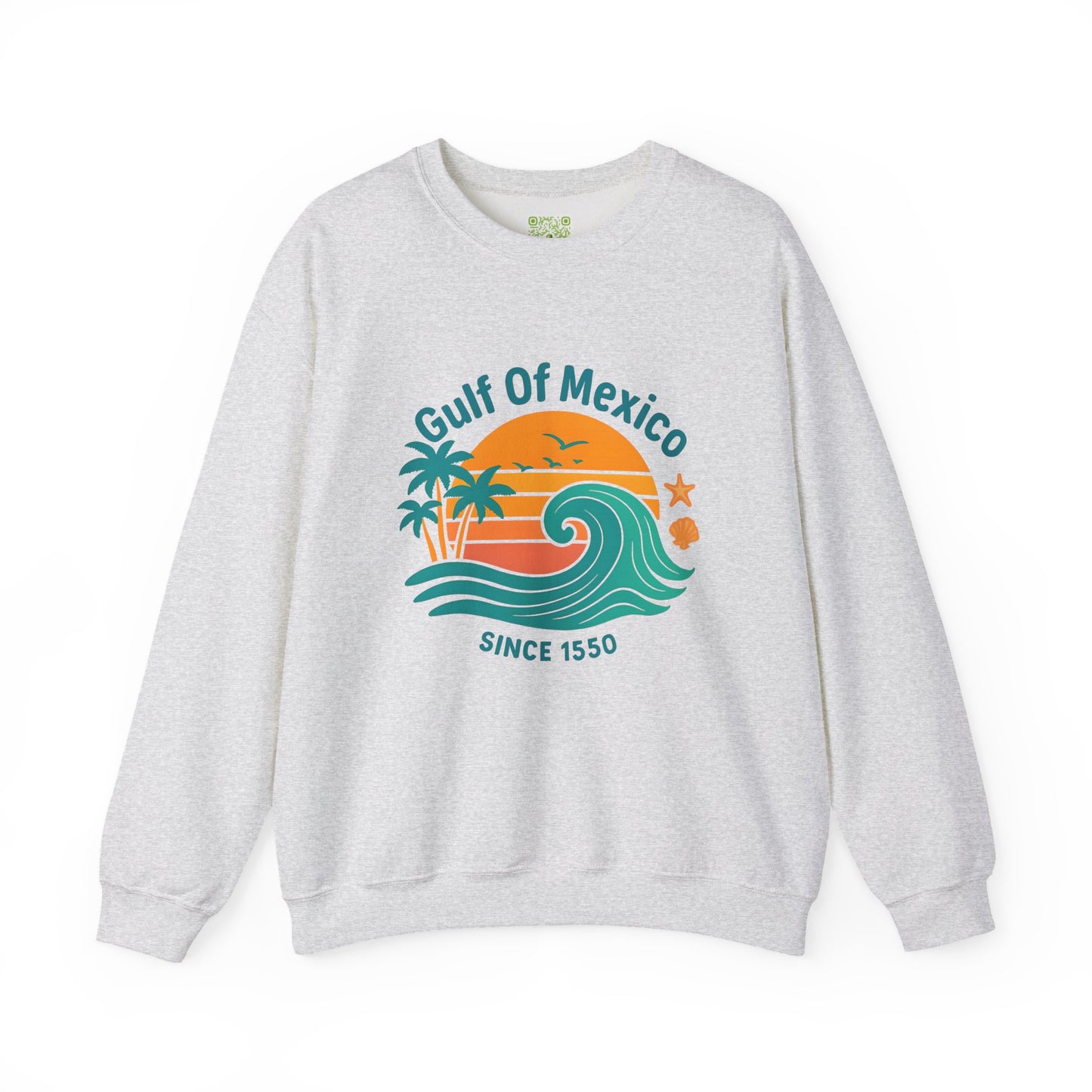 Gulf of Mexico Crewneck Sweatshirt, Retro Beach Vibes, Gulfo de Mexico, Democrat Tee, Resistance Shirt, Social Justice