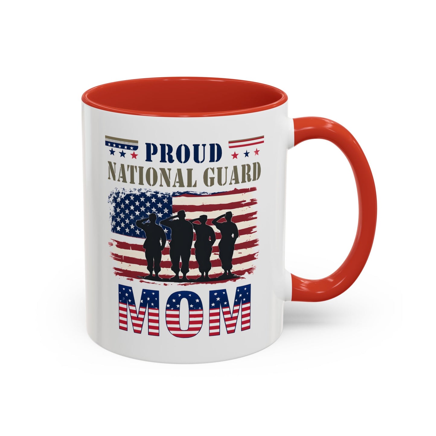 Proud National Guard Mom Mug, Army National Guard, Armed Forces, Veteran Appreciation, Military Family Gift